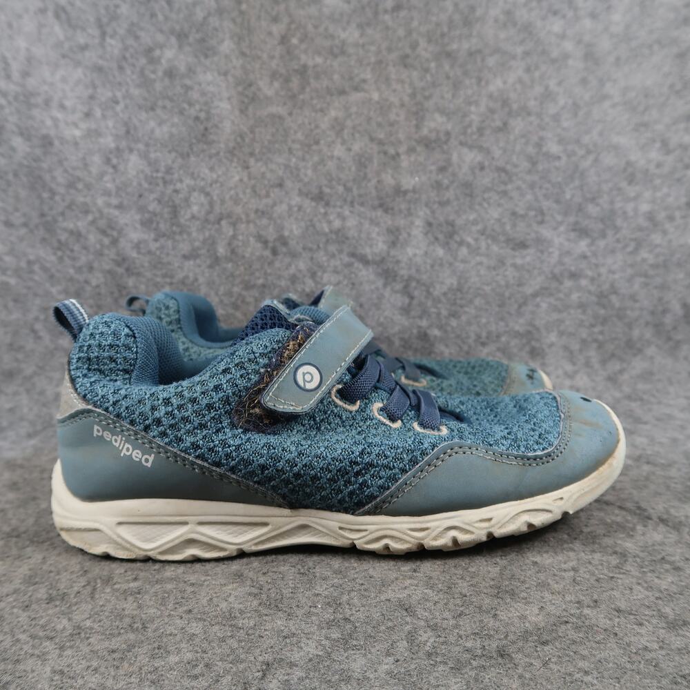 Pediped Shoes Kids 12 Athletic Trainer Casual Sneakers Running Lightweight Blue